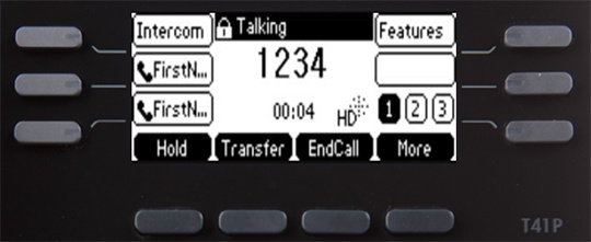 Intercom connected