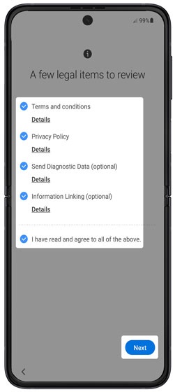 Samsung Galaxy Z Flip3 5g Activate Set Up Device Verizon