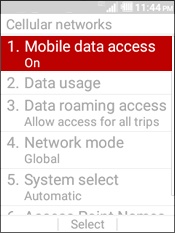 Select Mobile Data Access