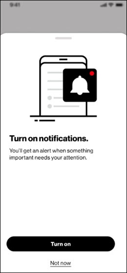Turn on notifications