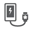 Display Icons view AC Battery Charging