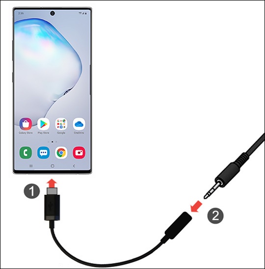 Adaptador Auricular Tipo-C a Jack de 3.5 aux Samsung – ON PLAY 2023