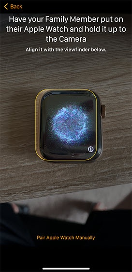 How do you pair an sales apple watch manually