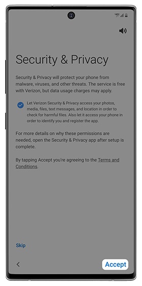 Verizon Security and Privacy