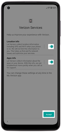 Verizon services