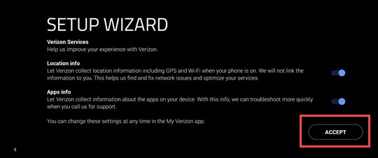 Verizon services