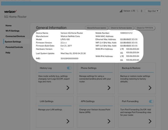 How to Identify Verizon 5G Home Equipment