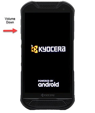 Volume down button