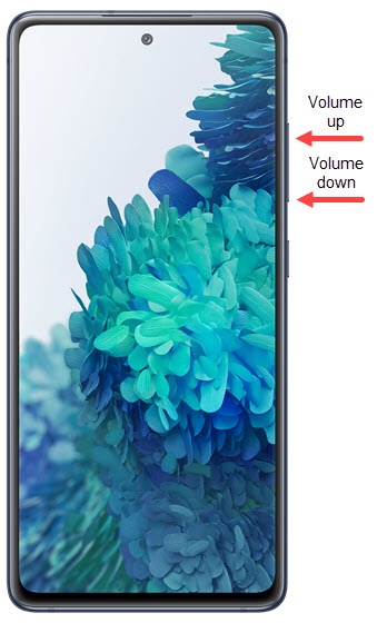 Volume buttons Volume buttons