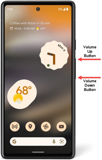 Volume keys