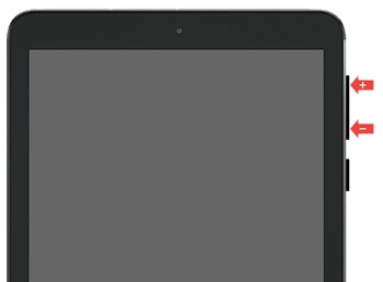 Volume down button
