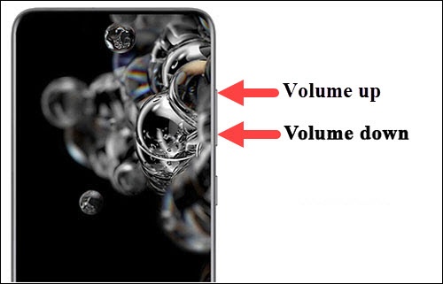 Volume buttons Volume buttons