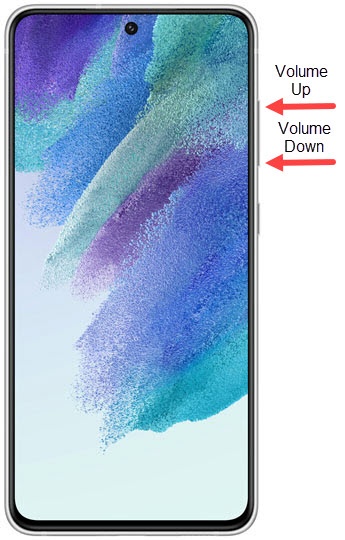 Volume buttons Volume buttons