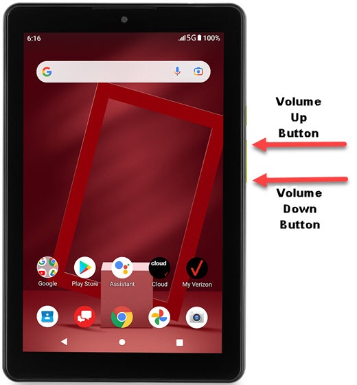 Volume buttons