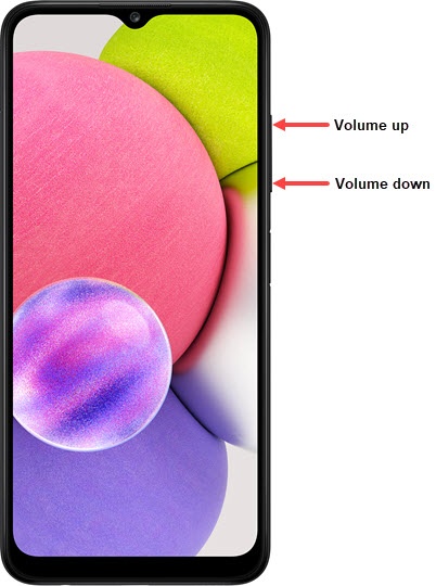 Volume buttons Volume buttons