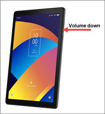 Volume Down button