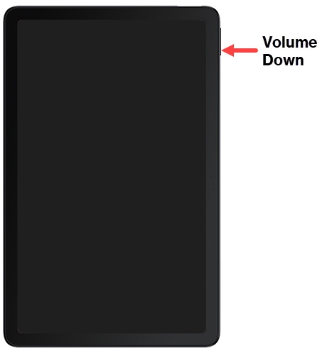 Volume Down button