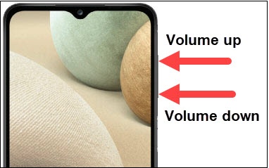 Volume buttons Volume buttons