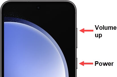 Volume up button