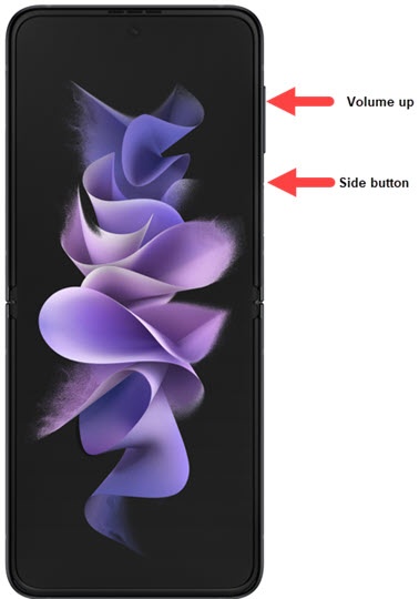Volume up button