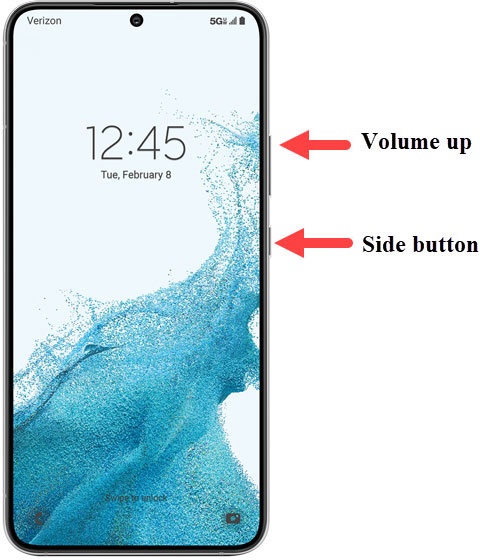 Power Volume Button Power Button Outer Side Button Phone for S23/S23+/S23  Ultra