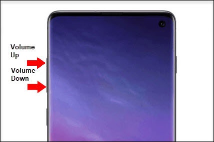 Volume buttons Volume buttons