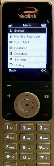 Phone menu