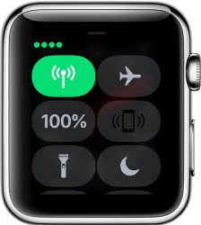Cellular connection active