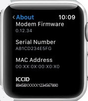 Apple watch esim online same number