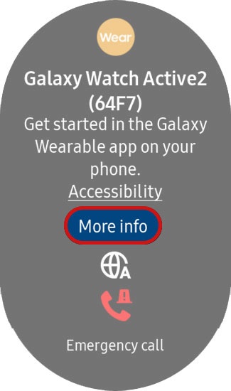 Setting up best sale galaxy watch active