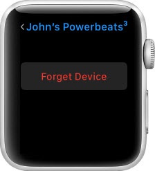 How to disconnect apple watch online bluetooth