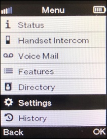 Select Settings