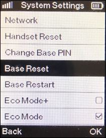 Select Base Reset