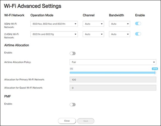 Verizon 5G Internet Gateway (LVSKIHP) - View LED Status Indicators