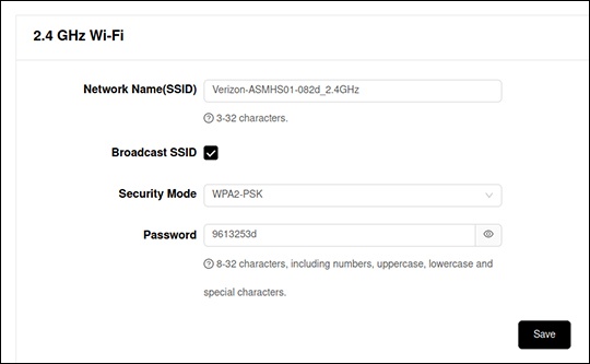 Wi-Fi basic settings
