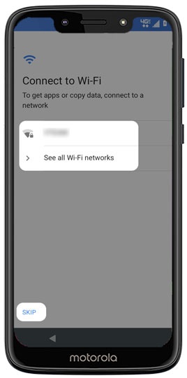 Wi-Fi screen