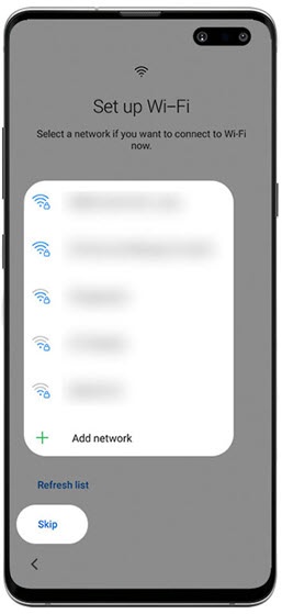 Set up Wi-Fi
