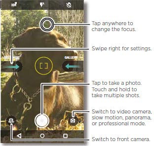 camera home screen